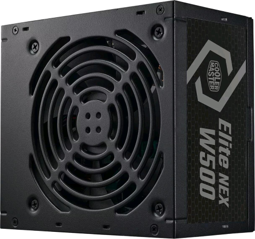 COOLER MASTER ELITE NEX W500 ALIMENTATORE 500 W 120mm FAN ACTIVE-PFC PSU 80 PLUS NON MODULARE NERO